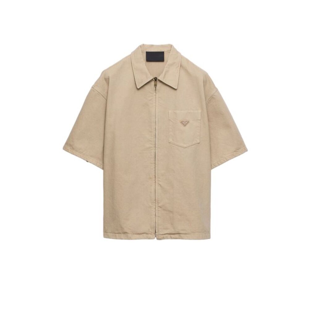 Prada Men Denim Shirt